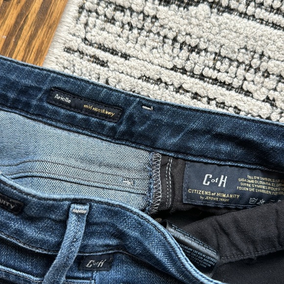 Citizens of Humanity Arielle Mid Rise Skinny Jeans 26 - Picture 8 of 8